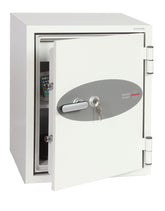 Phoenix Fire Fighter Size 1 Fire Safe Key Lock White FS0441K DD